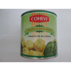 ALCACHOFAS CORAZONES 30/40 6/3Kg